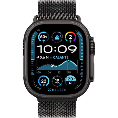 Apple Watch Ultra 2 Smartwatch – 1.92" OLED Display, iOS Compatible, 3–5 Days Battery, GPS + Cellular, Black