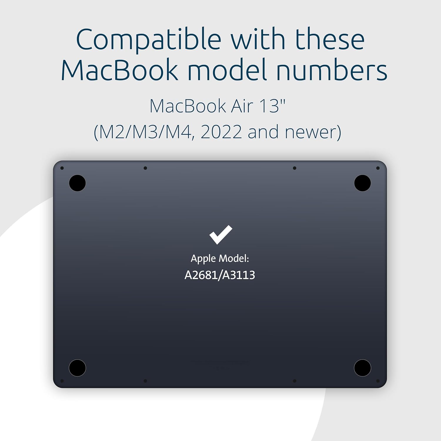 Kensington MagPro Elite Filtro per la Privacy Compatibile con MacBook Air M2 2022 da 13.6", Riversibile con Lato Opaco e Lato Lucido, Antiriflesso, Ultrasottile e Anti Luce Blu (K58374WW)