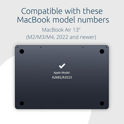 Kensington MagPro Elite Filtro per la Privacy Compatibile con MacBook Air M2 2022 da 13.6", Riversibile con Lato Opaco e Lato Lucido, Antiriflesso, Ultrasottile e Anti Luce Blu (K58374WW)