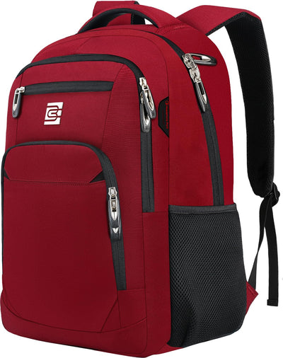 Volher Laptop Backpack,Business Travel Anti Theft Slim Durable Laptops Backpack,Water Resistant College Computer Bag for Women & Men Fits 15.6 Inch Laptop and Notebook - Black
