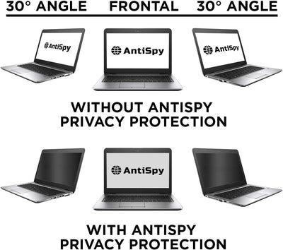 14.0" AntiSpy – Filtro Privacy per schermo portatile – Pellicola per monitor Laptop – Protezione di luce per gli occhi - Filtri Privacy per notebook - Atacco rapido – Accessori o adesivi per computer