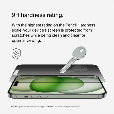 Belkin Screenforce Tempered GL. Privacy iPhone 15 Plus/14 ProMax