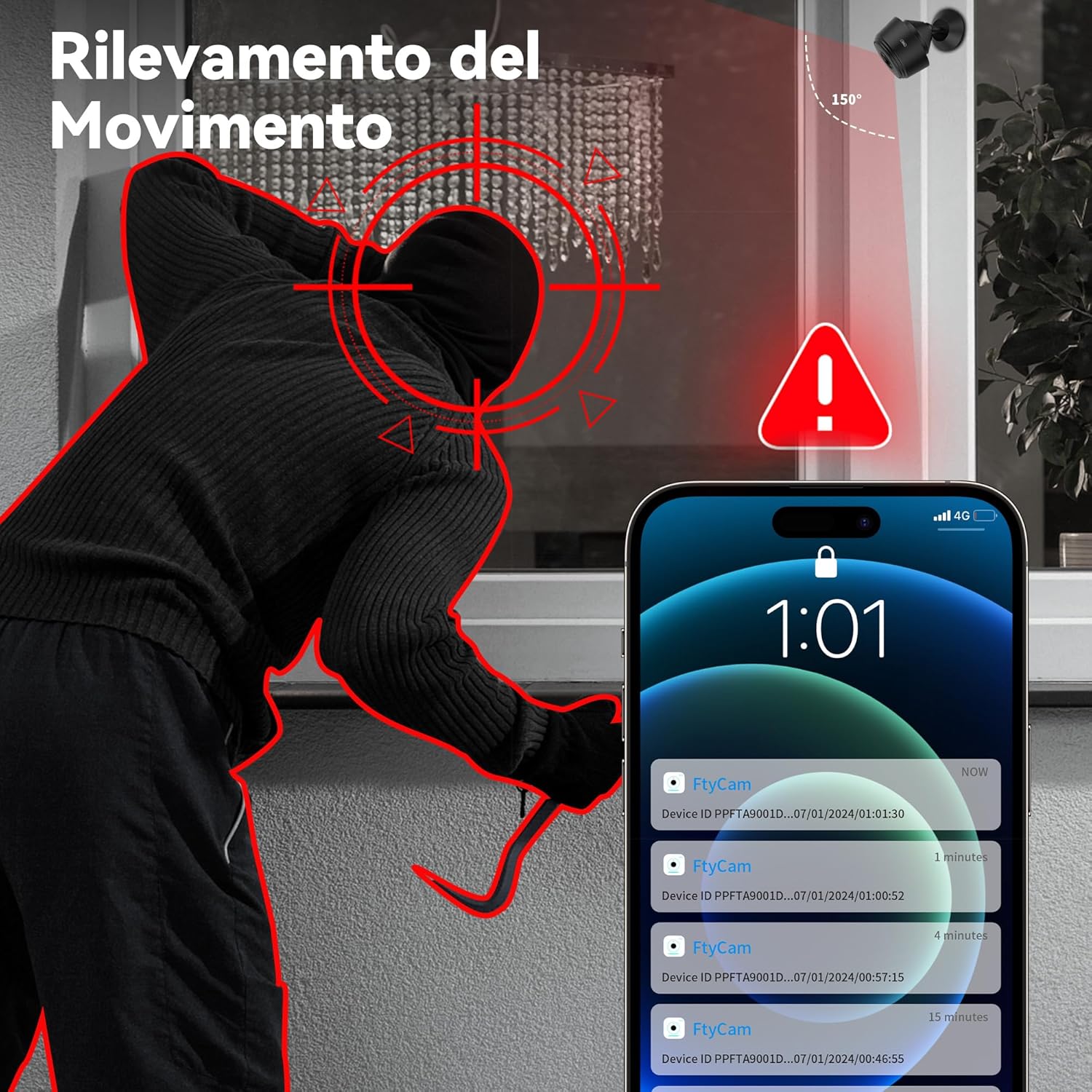 Mini Telecamera Spia Nascosta Wifi 1080P Interno Microcamera Spia wifi Invisibile con Audio, Mini Videocamera Sorveglianza Senza Fili Sicurezza per Casa Spy Cam con Rilevamento Movimento Controllo App