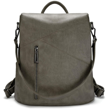 molshine Zaino antifurto in pelle vegana, Zaino da viaggio moda casual Borsa a tracolla Borse da donna per donna Grils HB041