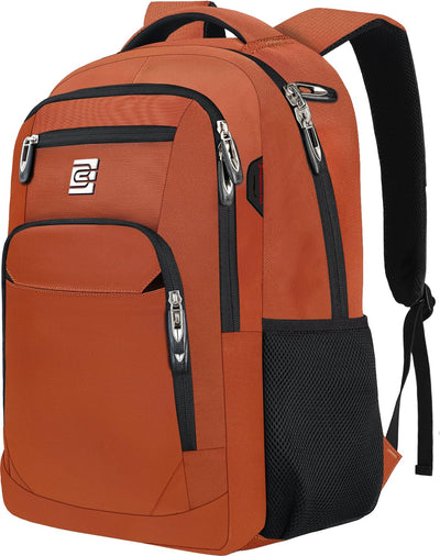 Volher Laptop Backpack,Business Travel Anti Theft Slim Durable Laptops Backpack,Water Resistant College Computer Bag for Women & Men Fits 15.6 Inch Laptop and Notebook - Black
