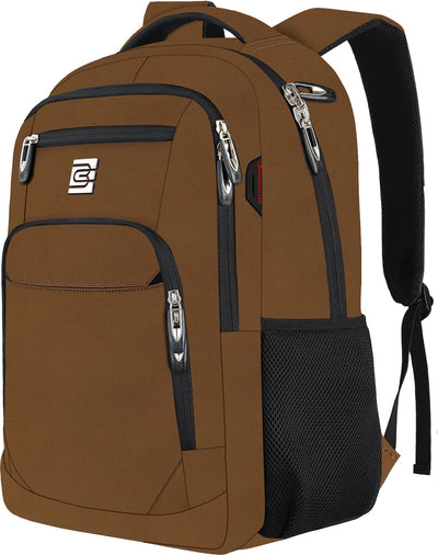 Volher Laptop Backpack,Business Travel Anti Theft Slim Durable Laptops Backpack,Water Resistant College Computer Bag for Women & Men Fits 15.6 Inch Laptop and Notebook - Black