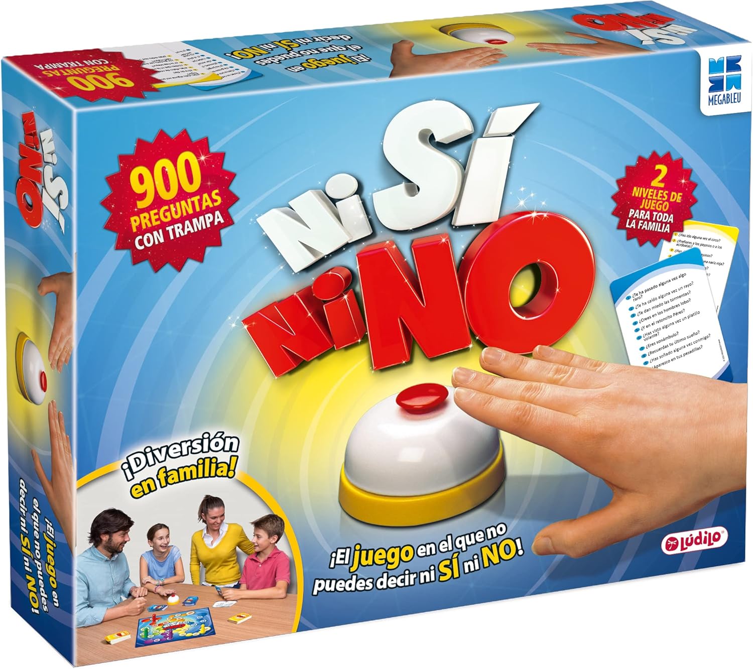Gioco da tavolo Megableu Ni Si Ni No ES