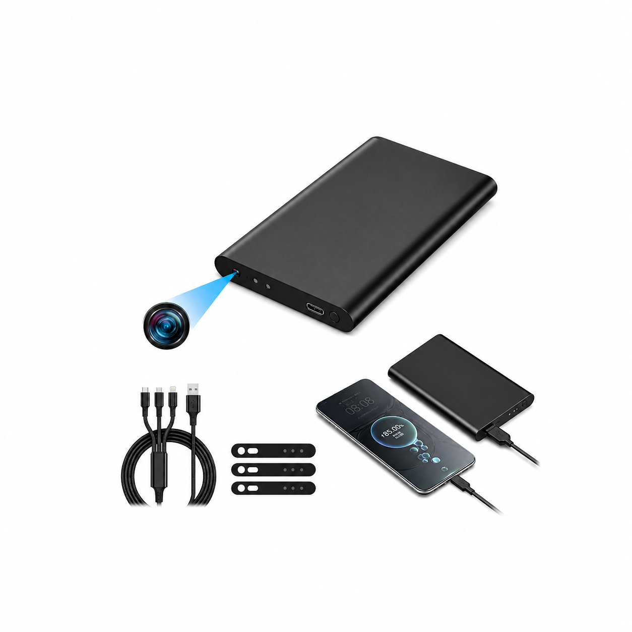 Spy Camera Power Bank