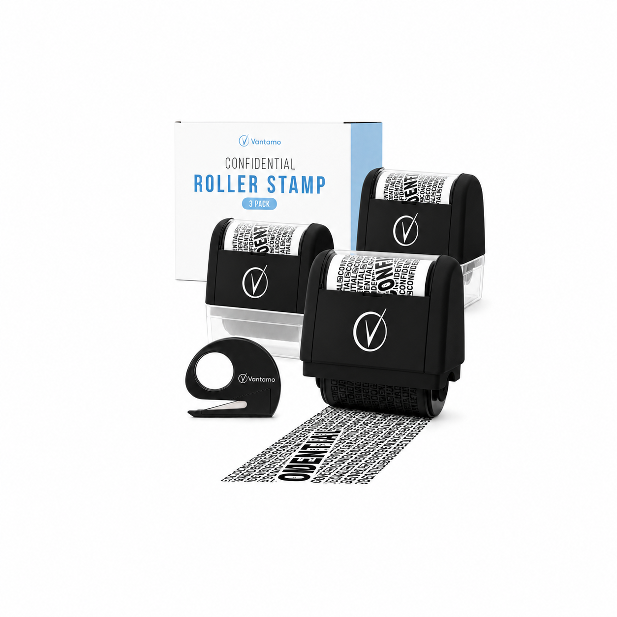 Vantamo Privacy Roller Stamp