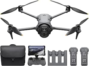 DJI Mavic 4 Pro Combo Creator 512 GB con DJI RC Pro 2, drone con tripla fotocamera dotato di fotocamera Hasselblad da 100 MP con CMOS 4/3
