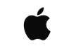 icona logo apple iphone nera senza sfondo