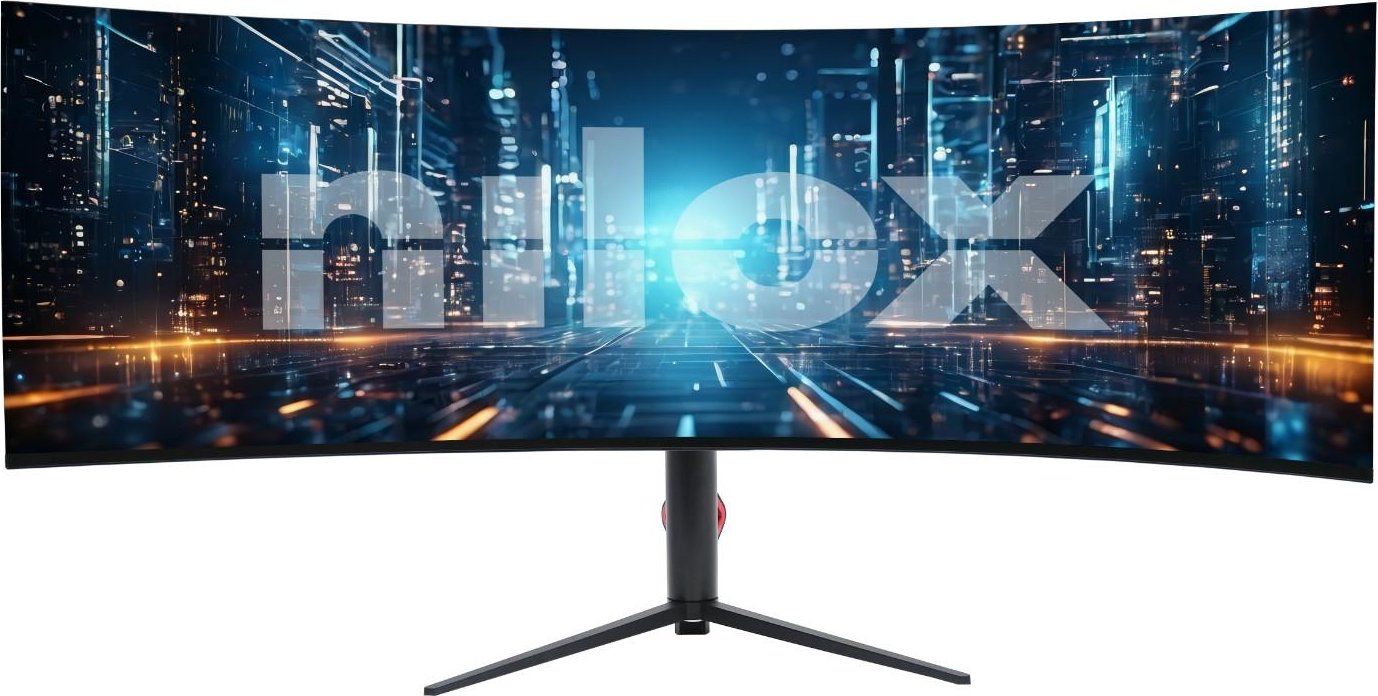 Nilox Monitor – 49 Inch, Dual QHD, IPS, 144Hz, Curved