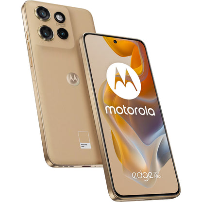 Motorola Edge 50 Neo Smartphone – 6.4" pOLED Display, Octa-Core, 8GB RAM, 256GB Storage, 50MP Dual Camera, Beige