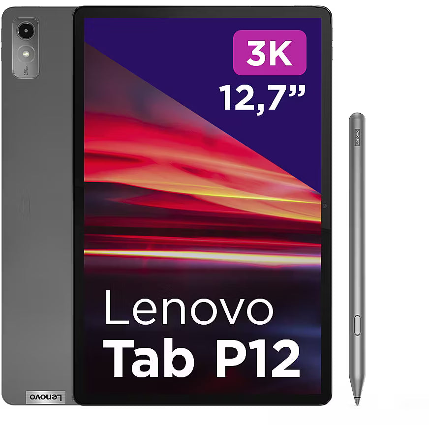 Lenovo Tab P12 Tablet – 12,7" Display, Android, 8GB RAM, 128GB Storage, Grey