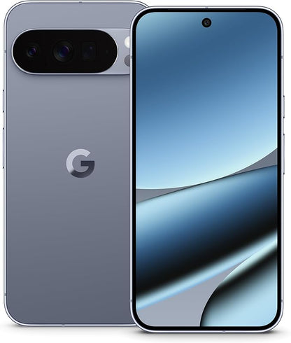 Google Pixel 10 Pro XL Smartphone – 6.8" Super Actua Display, 12GB RAM, 256GB Storage, 50MP Triple Camera, Silver Grey