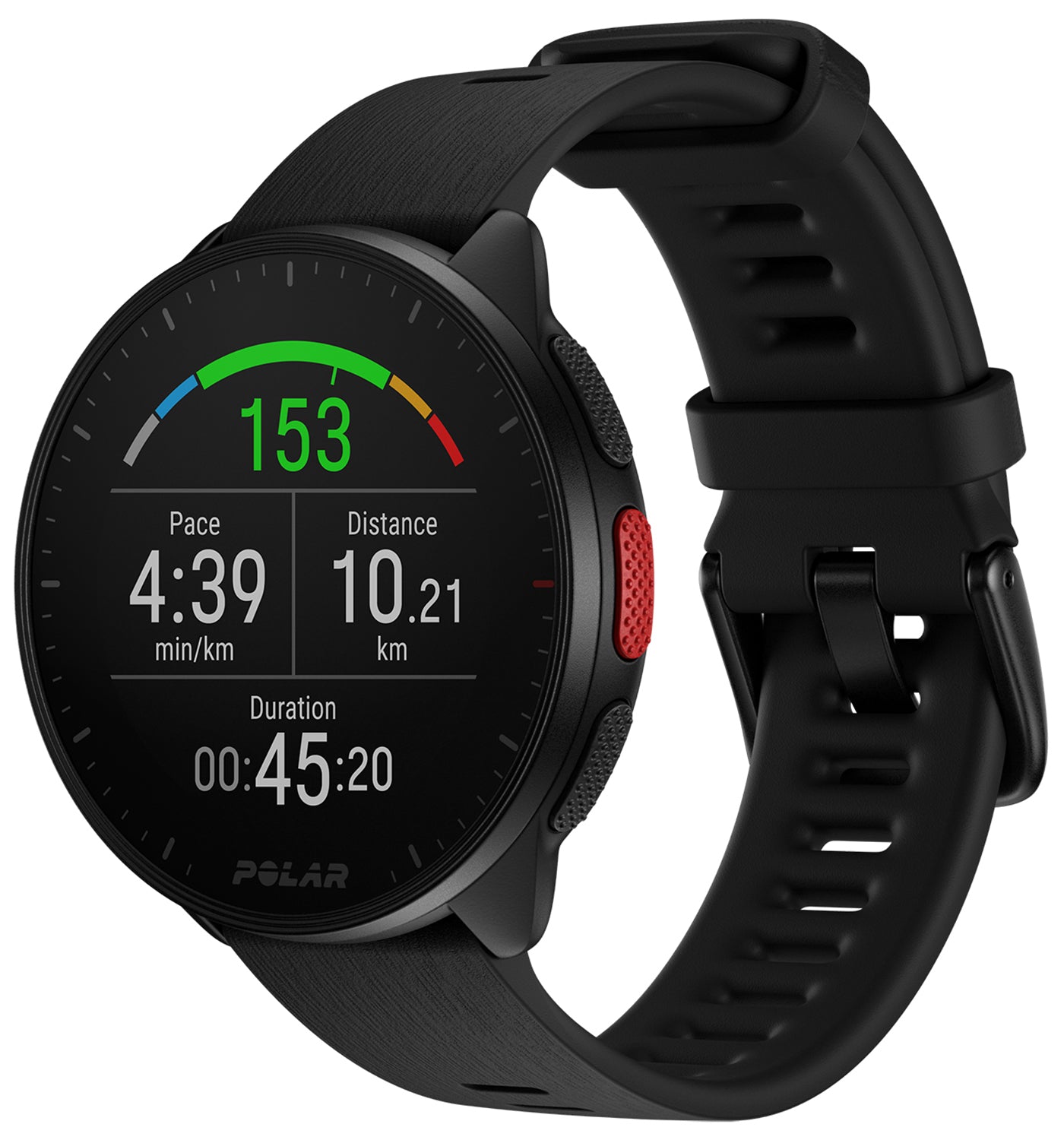 Smart Watch con contapassi Polar Nero 1,2 pollici 45 mm