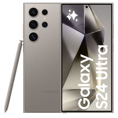 Smartphone Samsung Galaxy S24 Ultra – Display da 6,8", 12GB RAM, 512GB Memoria, Quad Camera da 200MP, Grigio