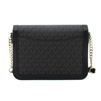 Borsa a tracolla Michael Kors Leida Nero 23 x 16 x 7 cm