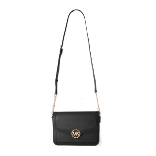 Michael Kors Shoulder Bag Michael Kors Leida Black 24 x 17 x 6 cm – Shoulder Bag – Women’s Bag