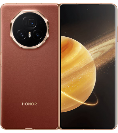 Honor Magic V3 5G Smartphone – 7.9" Foldable Display, 12GB RAM, 512GB Storage, 50MP Camera, Brown