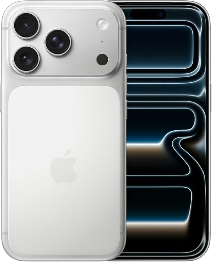 Apple iPhone 17 Pro – 6.3" ProMotion Display, 8GB RAM, 256GB Storage, 48MP Pro Fusion Camera, Silver